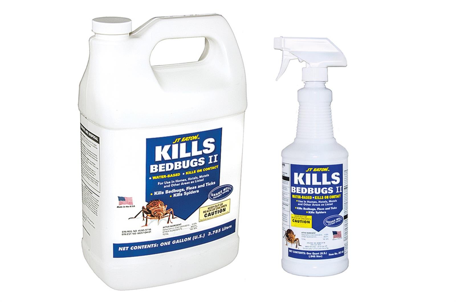 Spray to outlet kill bugs